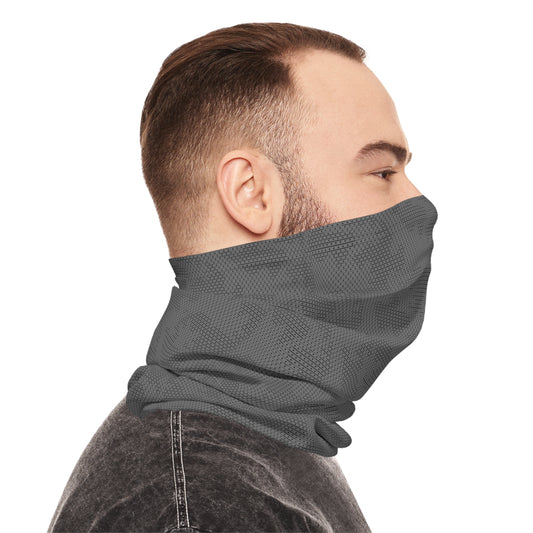 Black Camo Neck Gaiter — UPF 50+ Breathable Face & Head Cover
