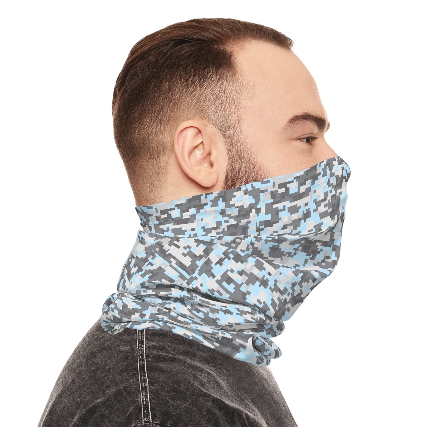 Lightweight Camo Neck Gaiter — UPF 50+ Breathable Face & Head Cover