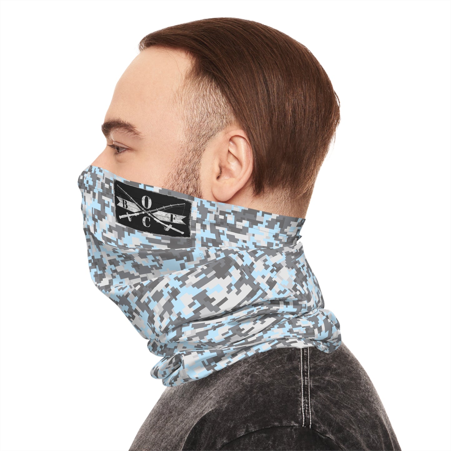 Lightweight Camo Neck Gaiter — UPF 50+ Breathable Face & Head Cover