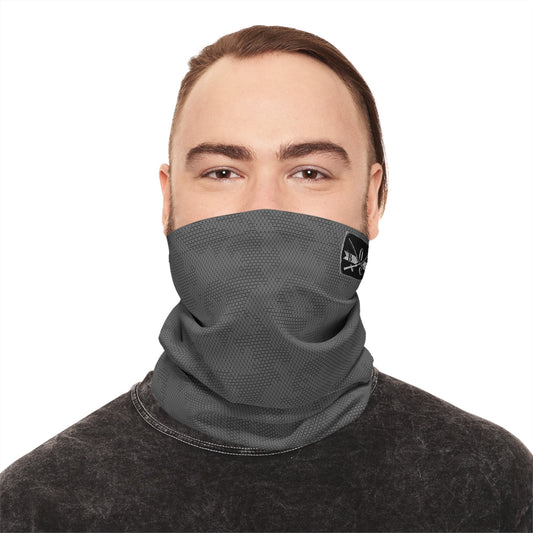 Black Camo Neck Gaiter — UPF 50+ Breathable Face & Head Cover